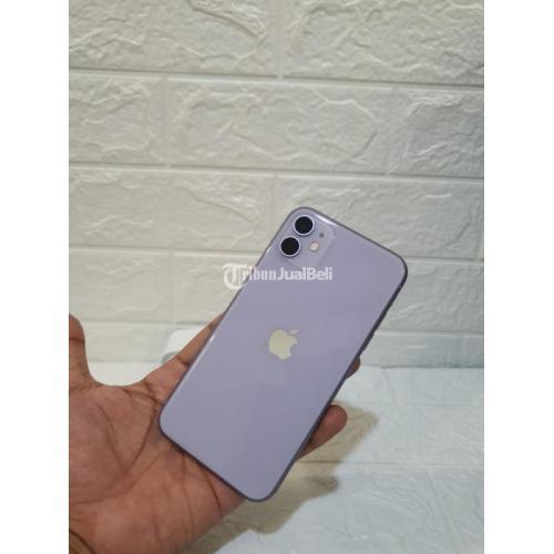 HP iPhone 11 64GB Ex Inter Beksa Truetone On Update IOS 15 di Surabaya - TribunJualBeli.com