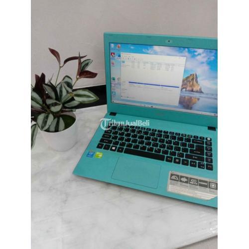 Laptop Acer Aspire E-14 Ram 6GB Core i3-5005U SDD 256GB Bekas Cocok Buat Kuliah/Kerja - Jakarta
