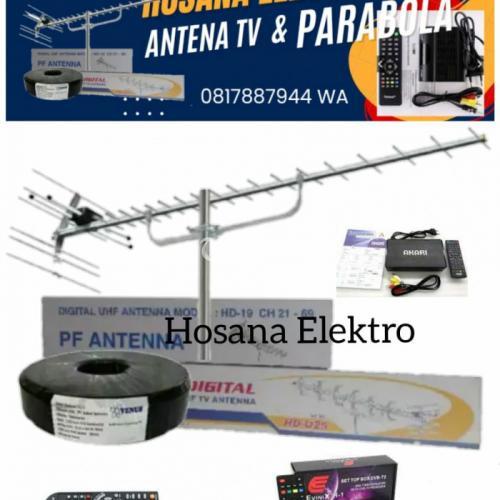 Pasang Antena Tv Uhf Signal Digital & Set Top Box Graha Raya Bintaro - Tangerang Selatan
