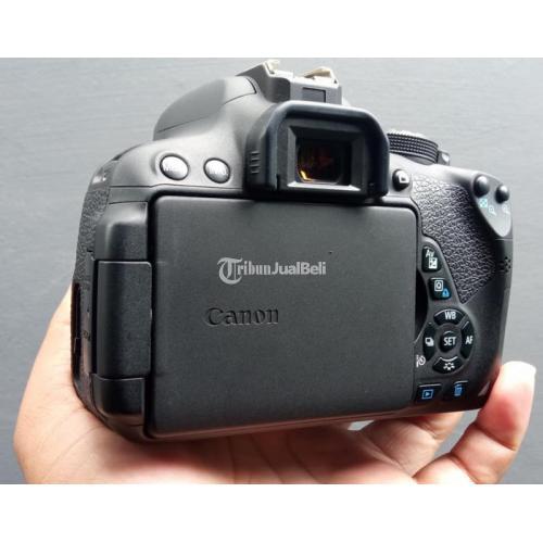Kamera Canon 700D Lensa Fix 50mm Bekas Lensa No Jamur Nego - Pati