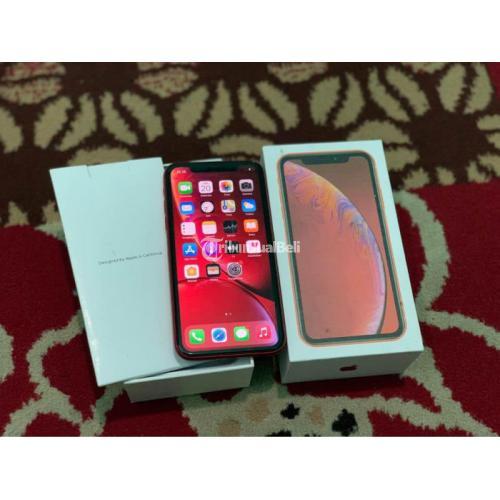 HP Apple iPhone XR 64GB Red Bekas Fullset All Operator Normal - Jakarta Timur