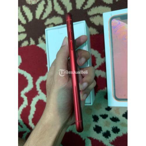 HP Apple iPhone XR 64GB Red Bekas Fullset All Operator Normal - Jakarta Timur