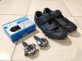Sepatu Cleat Shimano ME1 Size 40 dan Pedal Second Harga Nego - Jakarta Timur