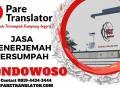 Jasa Penerjemah Tersumpah Profesional Sworn and Authorized Translator in Pare Kampung - Bondowoso