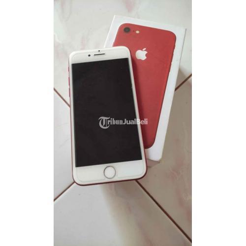 Hp Iphone 7 128 Gb Bekas Warna Merah Siap Pakai Harga Nego Di Mojokerto Tribunjualbeli Com