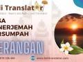 Jasa Penerjemah Tersumpah di Serangan - Bali Translator - Sworn and Authorized Translator - Denpasar