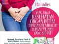Hai ladies, yuk jaga kesehatan organ intim dengan pembalut& pantyliner yang sehat !