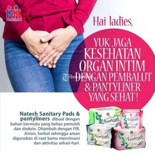 Natesh Sanitary Pads & Pantyliners Bebas Atasi Masalah Keputihan dan Oksin - Bandung