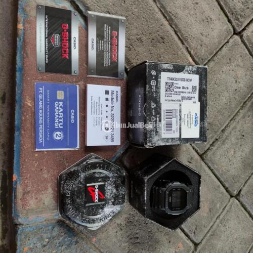 Jam Tangan Casio G-SHOCK DW-5600BBN-1DR Srap Nato Seken Like New - Surabaya