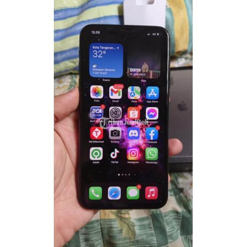 HP Apple iPhone 11 Pro Max 256GB Ex Inter Fullset Nominus iCoud Kosong - Tangerang Selatan