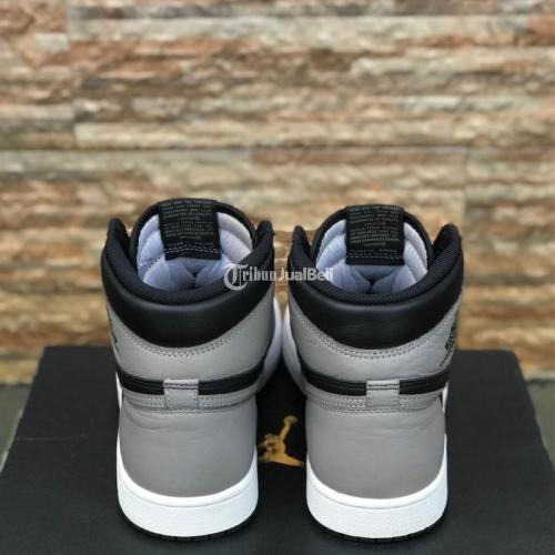 Sepatu Sneakers Air Jordan 1 High Shadow US 9,5 / EUR 43 PADS OG Box + Extralaces - Bogor