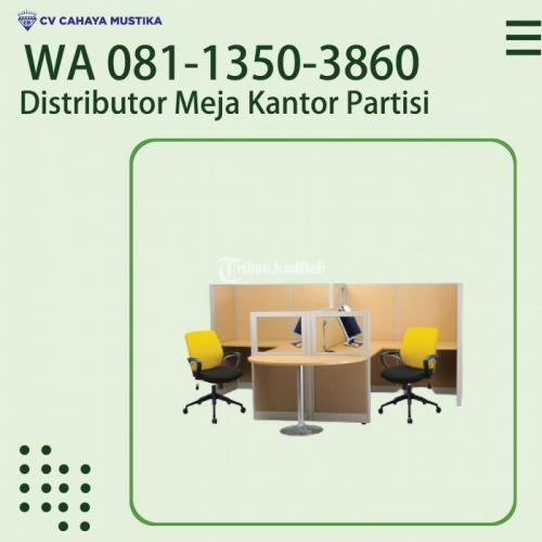 Distributor Partisi Kantor Modern 6 Staff - Malang