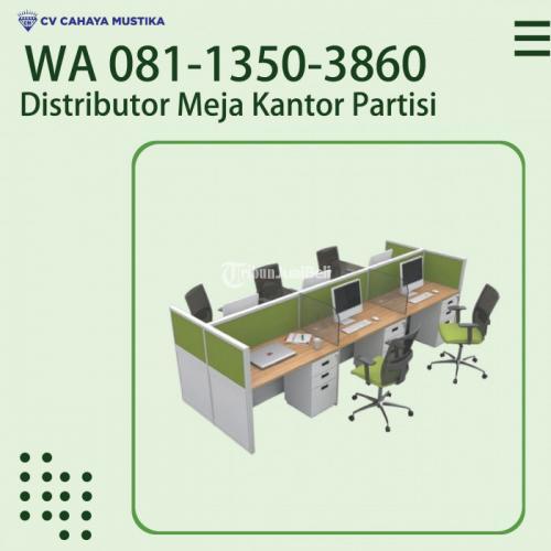 Distributor Partisi Kantor Modern 3 Karyawan - Malang