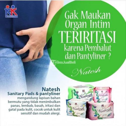 Natesh Sanitary Pads & Pantyliner Tidak Membuat Kulit Iritasi - Bandung
