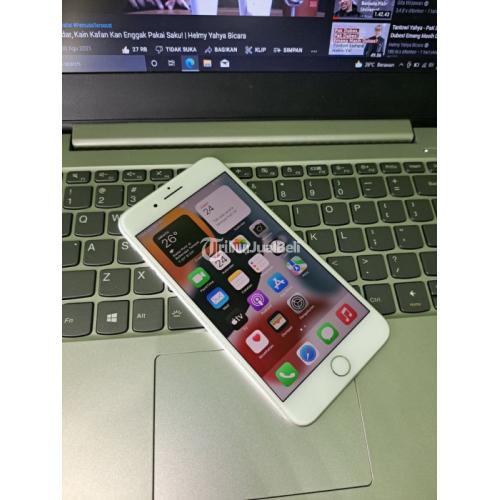 HP iPhone 7 Plus 128GB Silver Bekas Ex iBox Fullset No Minus - Bekasi