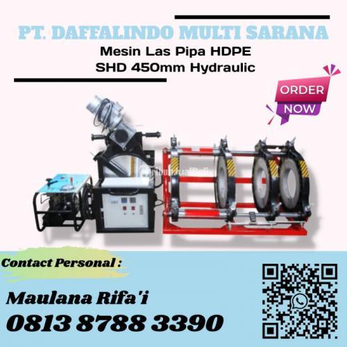 Mesin Penyambung Pipa HDPE SHD 450/180mm Hydraulic - Jakarta Timur
