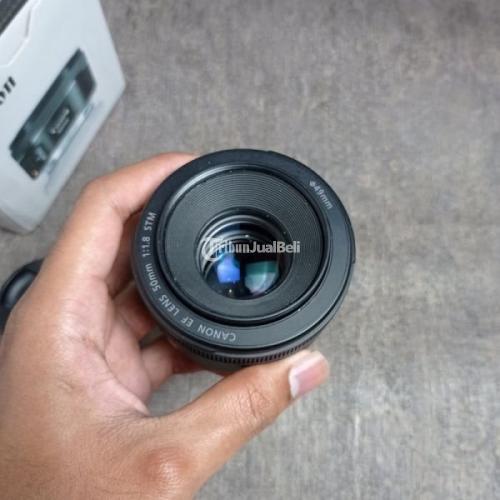 Lensa Kamera Canon 50mm f1.8 STM Bekas Mulus Normal - Bandung