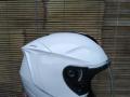 Helm INK Dynamic Solid White Size XL Bekas Mulus Visor Bening Busa Rapi - Bogor