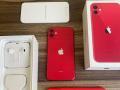 HP Apple iPhone 11 256gb Red Original Ex Inter IMEI Aman Fullset Mulus Like New - Jakarta Selatan