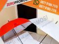 Souvenir Promosi Payung Golf Otomatis Kode 670 Lapis Silver Premium - Tangerang