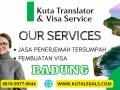 Jasa Penerjemah Tersumpah dan Pembuatan Visa di Badung - Kuta Translator - Badung
