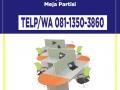 TELP/WA 081-1350-3860,  Supplier Partisi Kantor 3 Staff di Malang