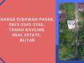 HARGA DIBAWAH PASAR, 0813-3240-5550, Tanah Kavling Real Estate, Blitar