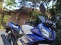 Motor Yamaha R15 2015 Warna Biru Putih Bekas Surat Lengkap Nego - Solo