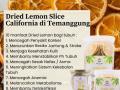 Dried Lemon Slice California di Kabupaten Temanggung Call/WA 0819-9977-9044