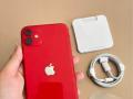 Hp iPhone 11 64 GB Bekas Warna Merah Fullset Bergaransi Siap Pakai - Malang
