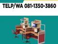 TELP/WA 081-1350-3860,  Supplier Meja Partisi 6 Staff di Malang