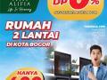 Dijual KPR Rumah 2 Lantai Kota Bogor Tanpa DP di Grand Alifia - Kota Bogor