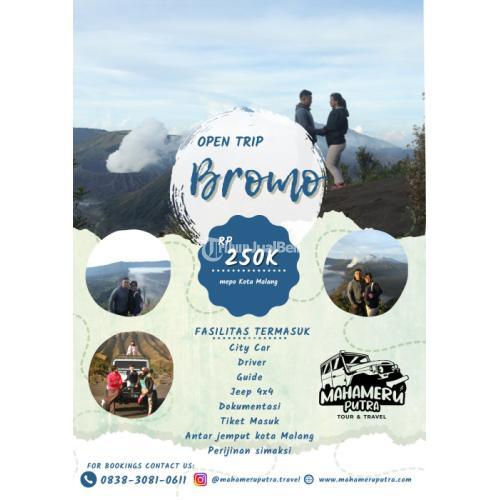 Paket Wisata Ke Gunung Bromo 1 Hari Free Dokumentasi Via Jalur Malang 