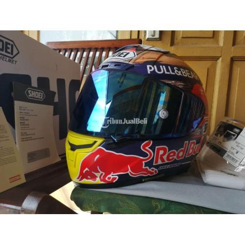 shoei x14 red bull