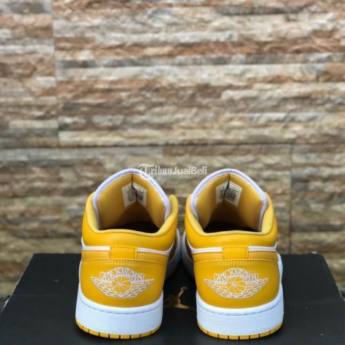 jordan 1 low yellow mustard