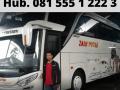 Hub. 081 555 1 222 3, Sewa Bus Pariwisata Kediri PO Zain Putra