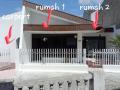Dijual 2 Rumah Bekas Siap Huni Luas 158/158 Hadap Utara di Poncowolo - Semarang
