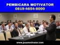 Jasa Motivator Bandung Barat Profesional (0819-4654-8000)