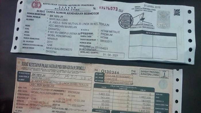 stnk adalah singkatan dari